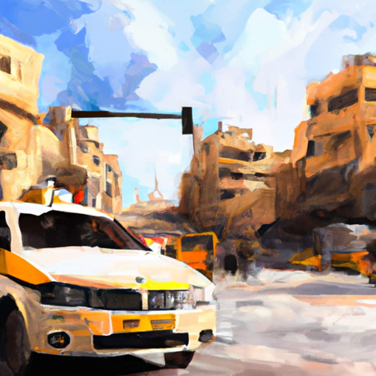 Taxipris i syrien