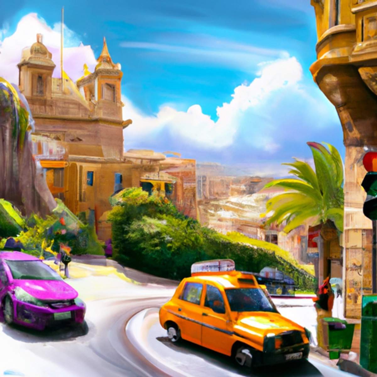 Taxipris i Malta