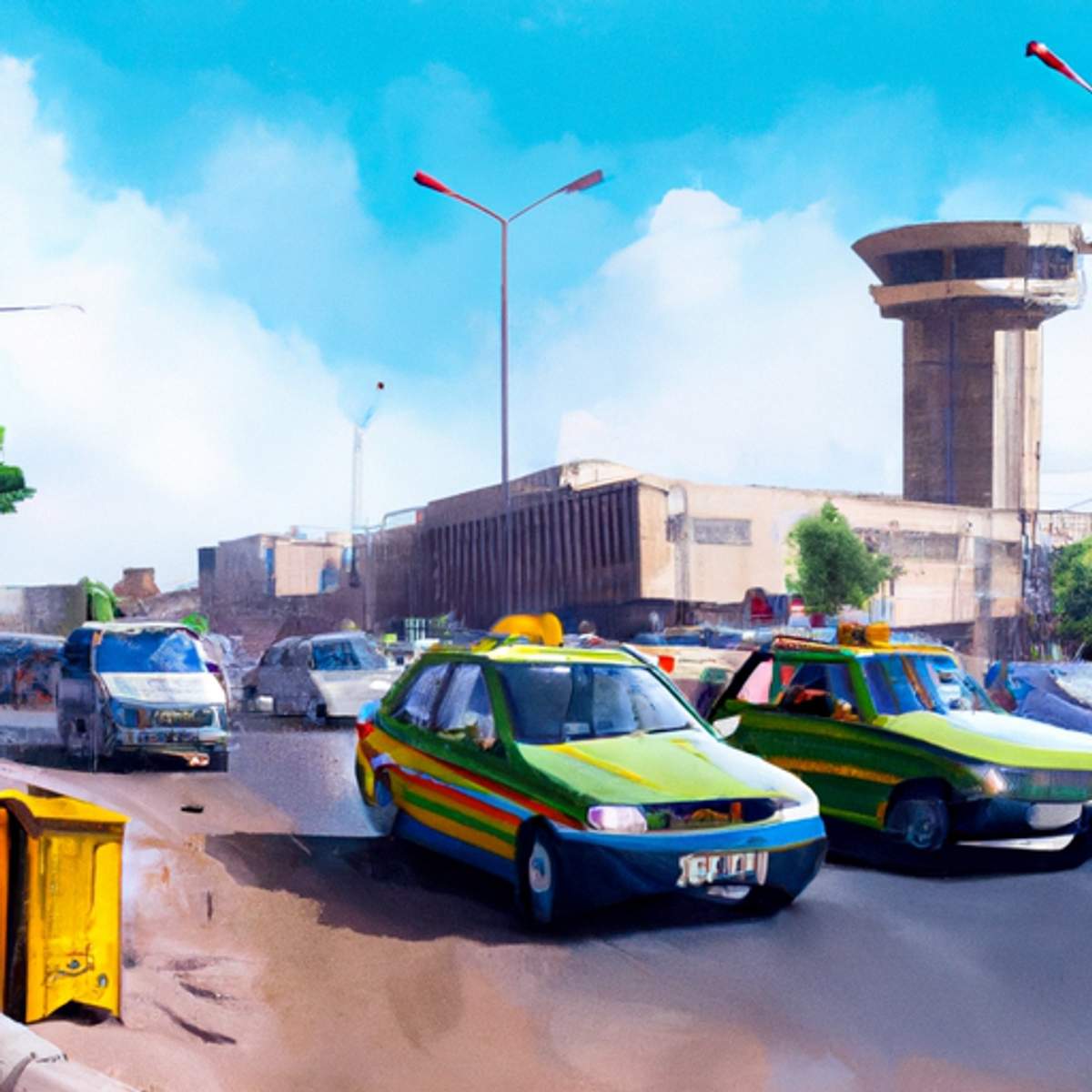 Taxipris i Mali