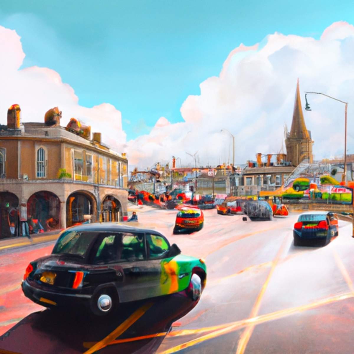 Taxipris i Storbritannien