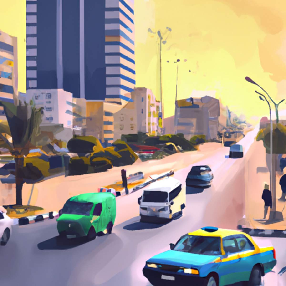 Taxipris i Libyen
