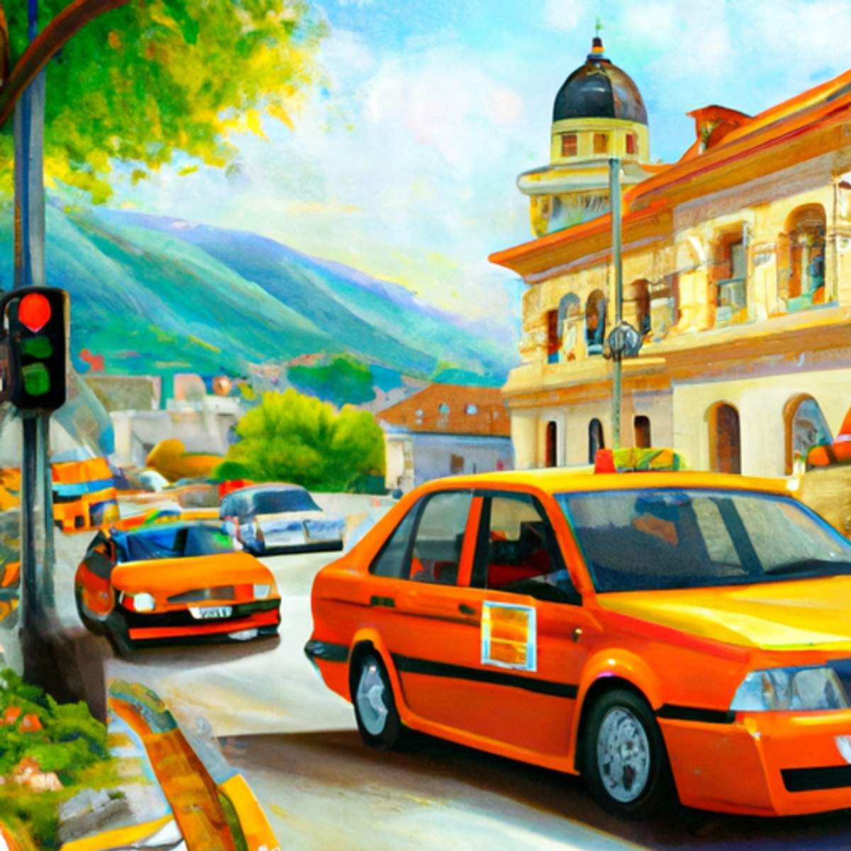Taxipris i North Makedonien