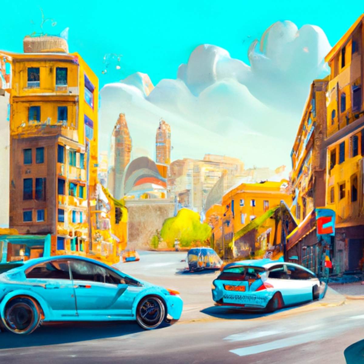 Taxipris i Italien