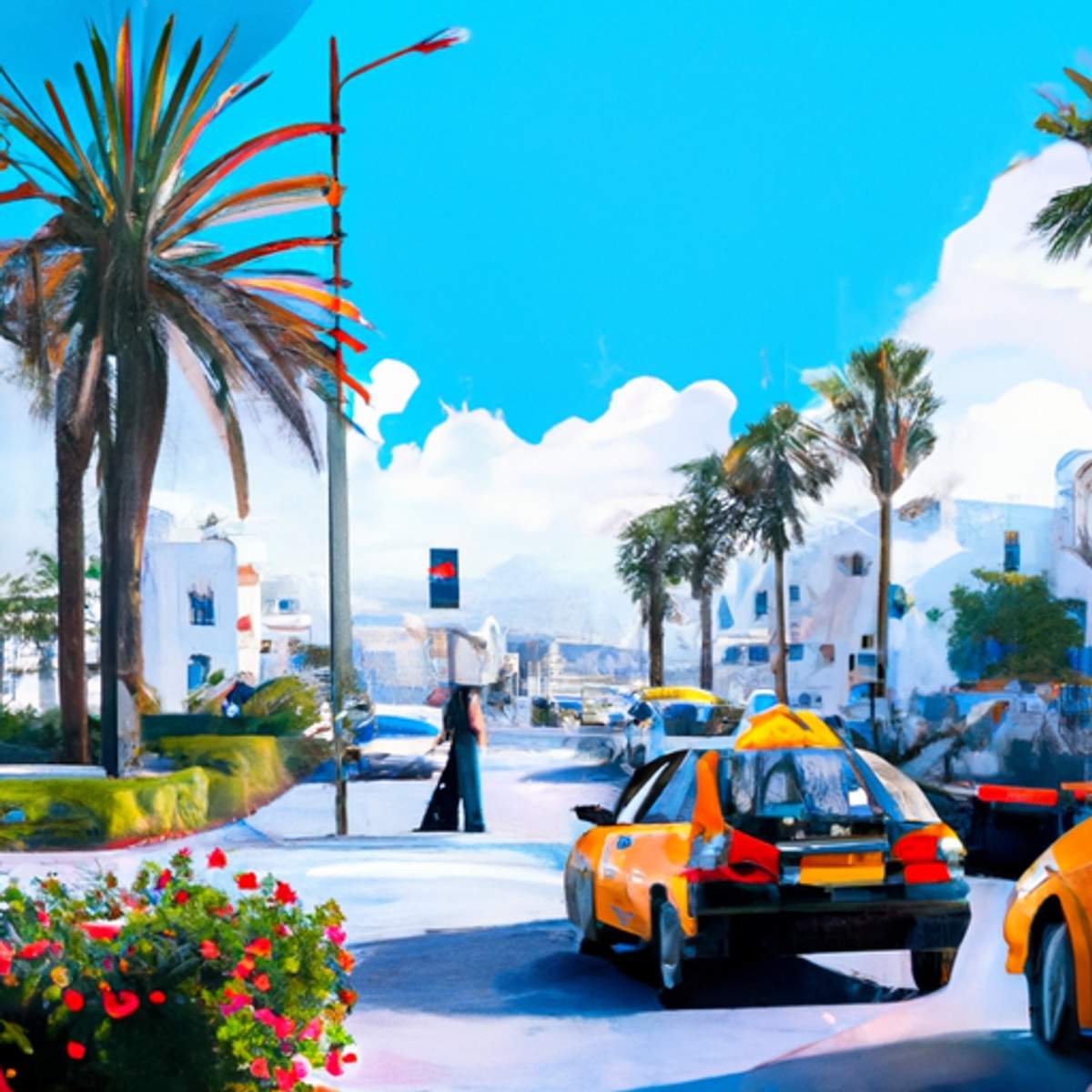 Taxipris i Tunisien