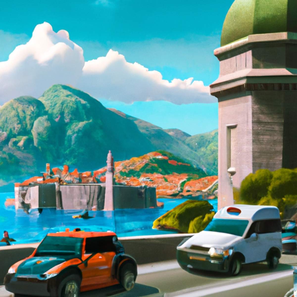 Taxipris i Kroatien