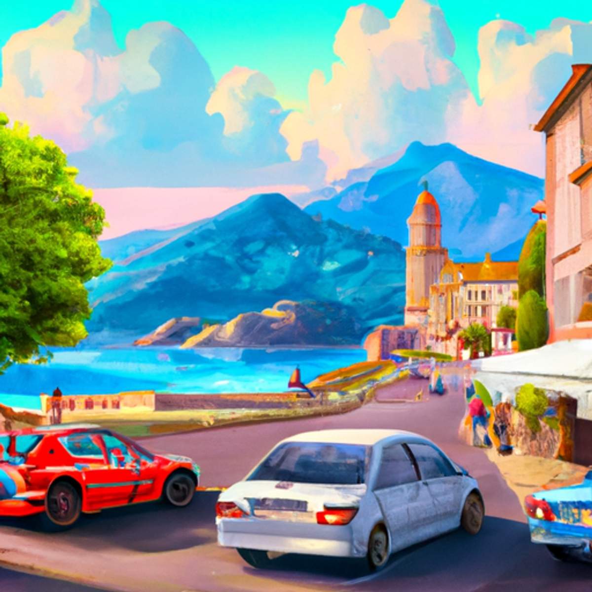 Taxipris i Italien