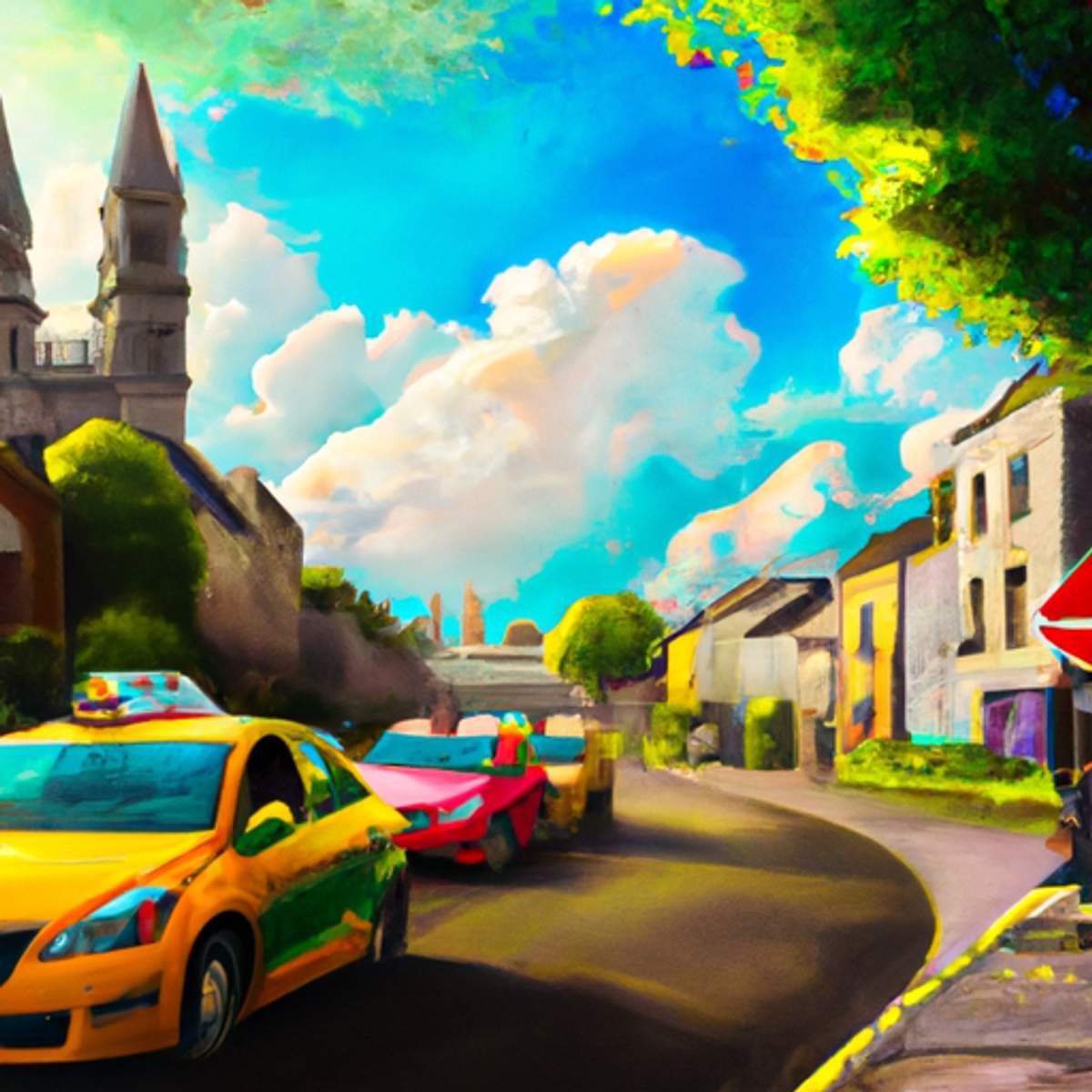 Taxipris i Irland