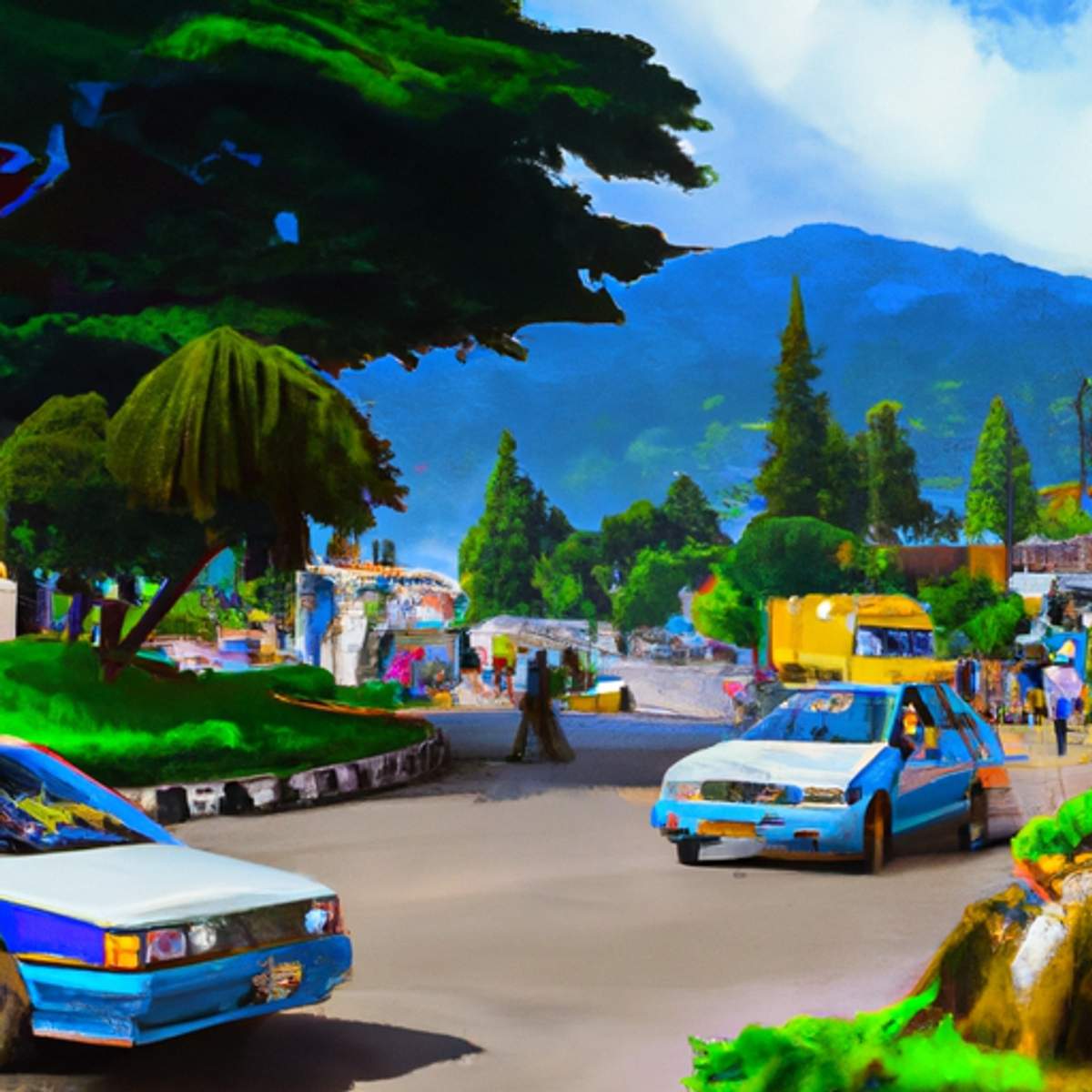 Taxipris i Rwanda