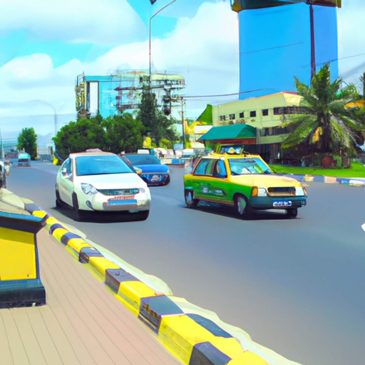 Taxipris i Gabon
