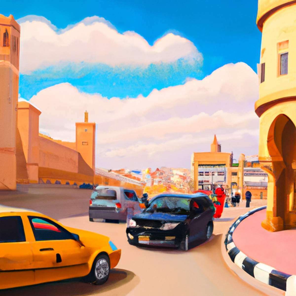 Taxipris i Marocko