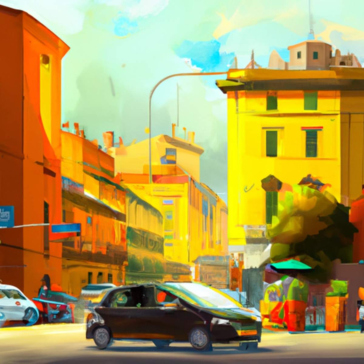 Taxipris i Italien