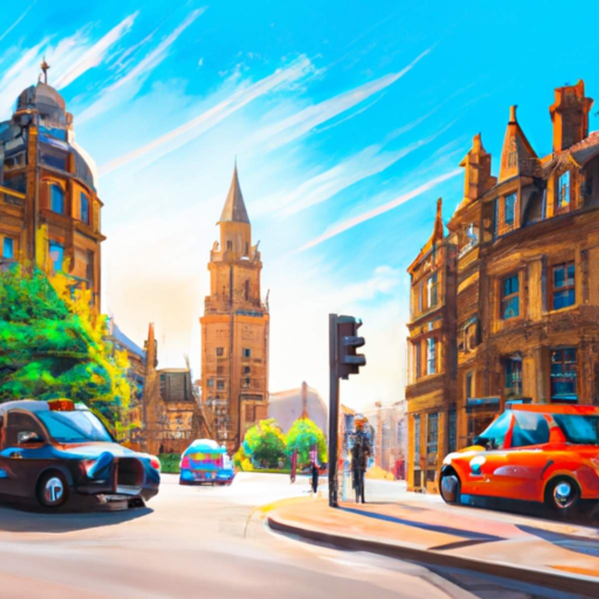 Taxipris i Storbritannien