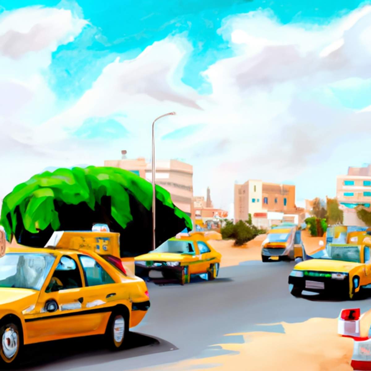 Taxipris i Mauretanien