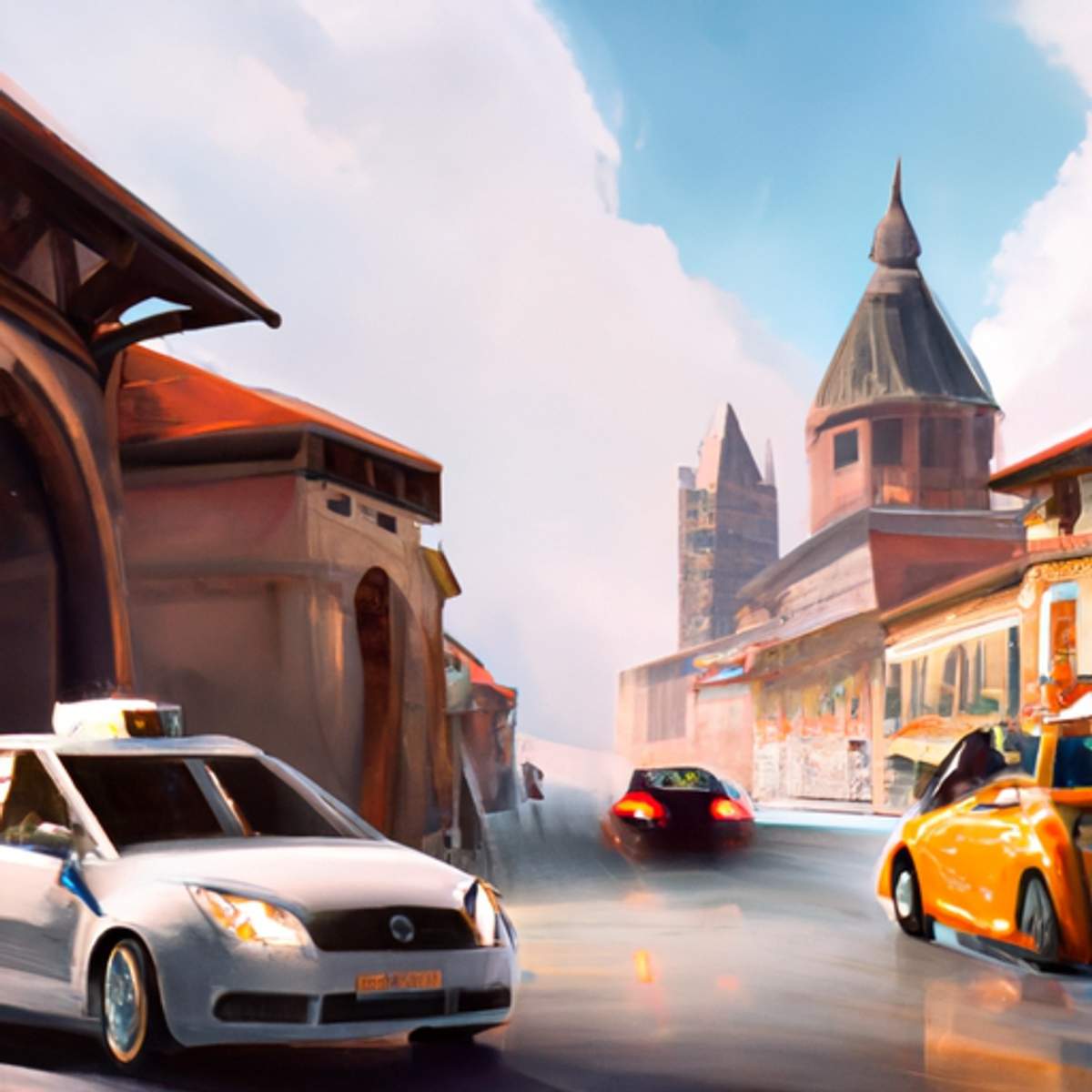 Taxipris i Italien