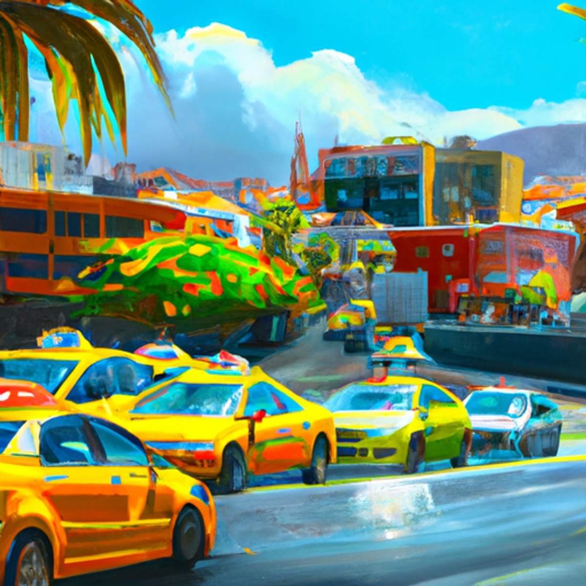 Taxipris i Spanien