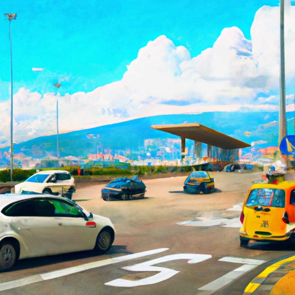 Taxipris i Italien