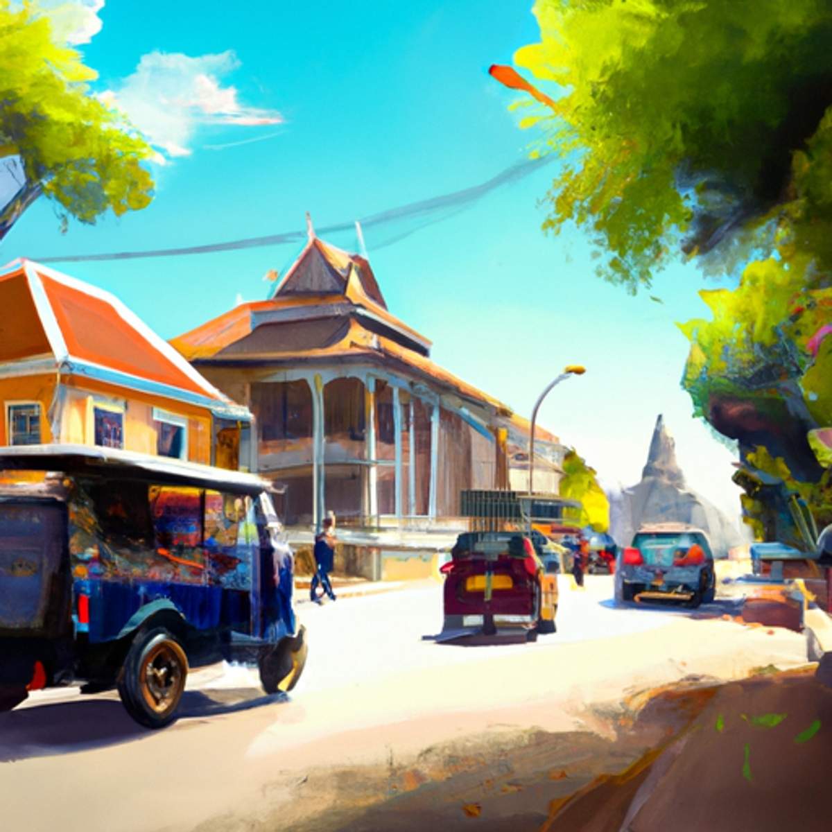 Taxipris i Kambodja