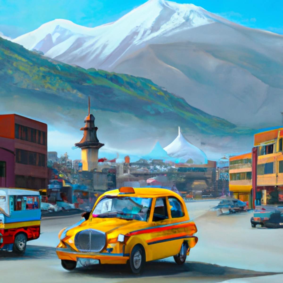 Taxipris i Indien