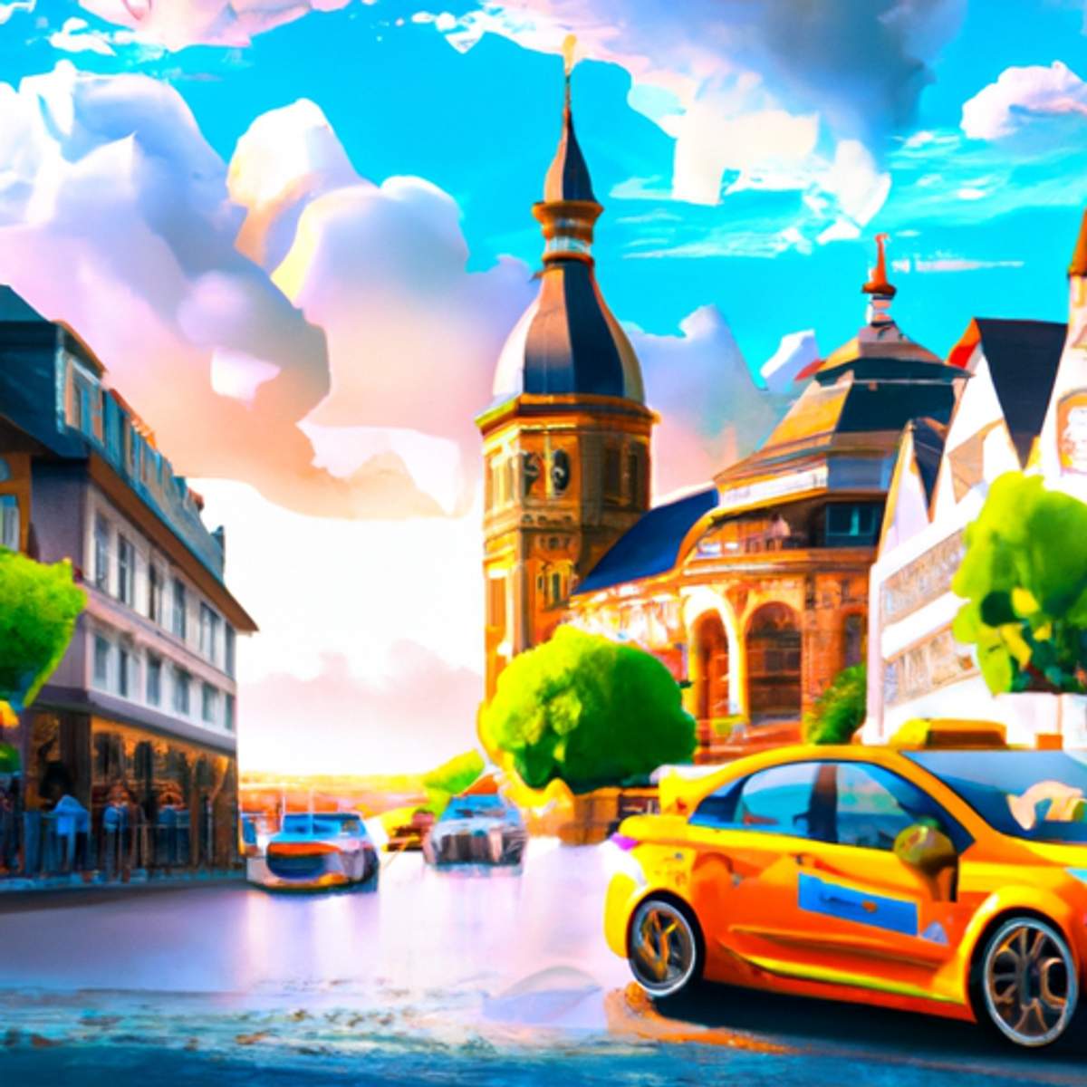 Taxipris i Tyskland