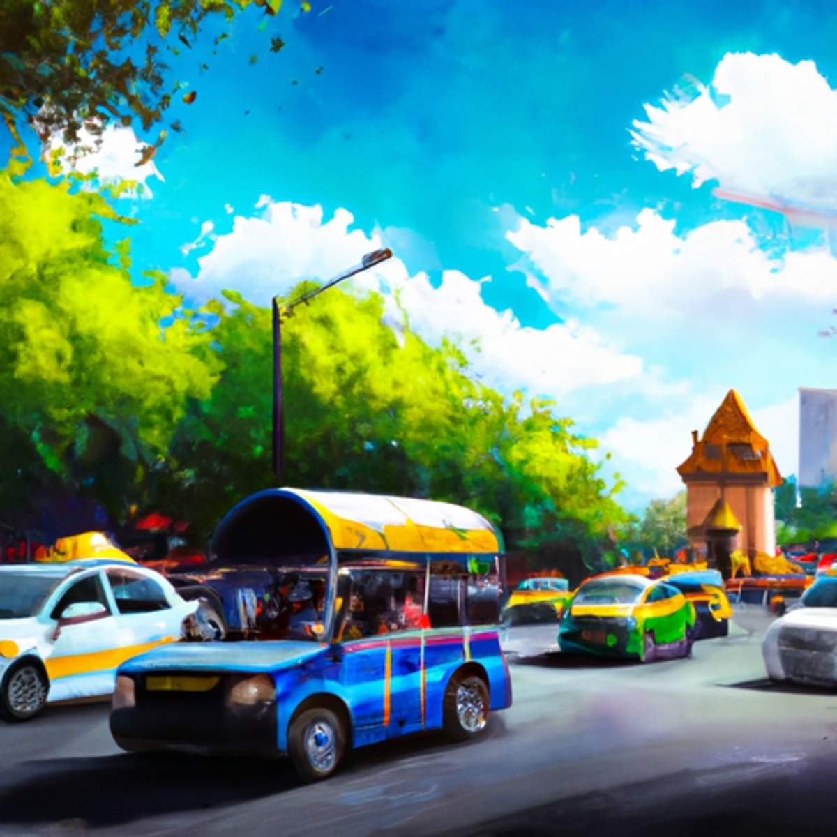 Taxipris i Kambodja