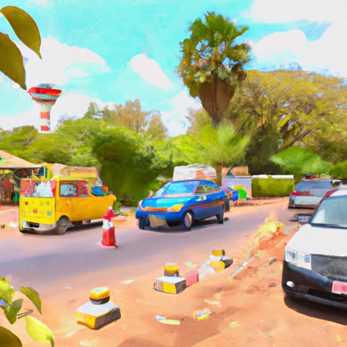 Taxipris i Gambia