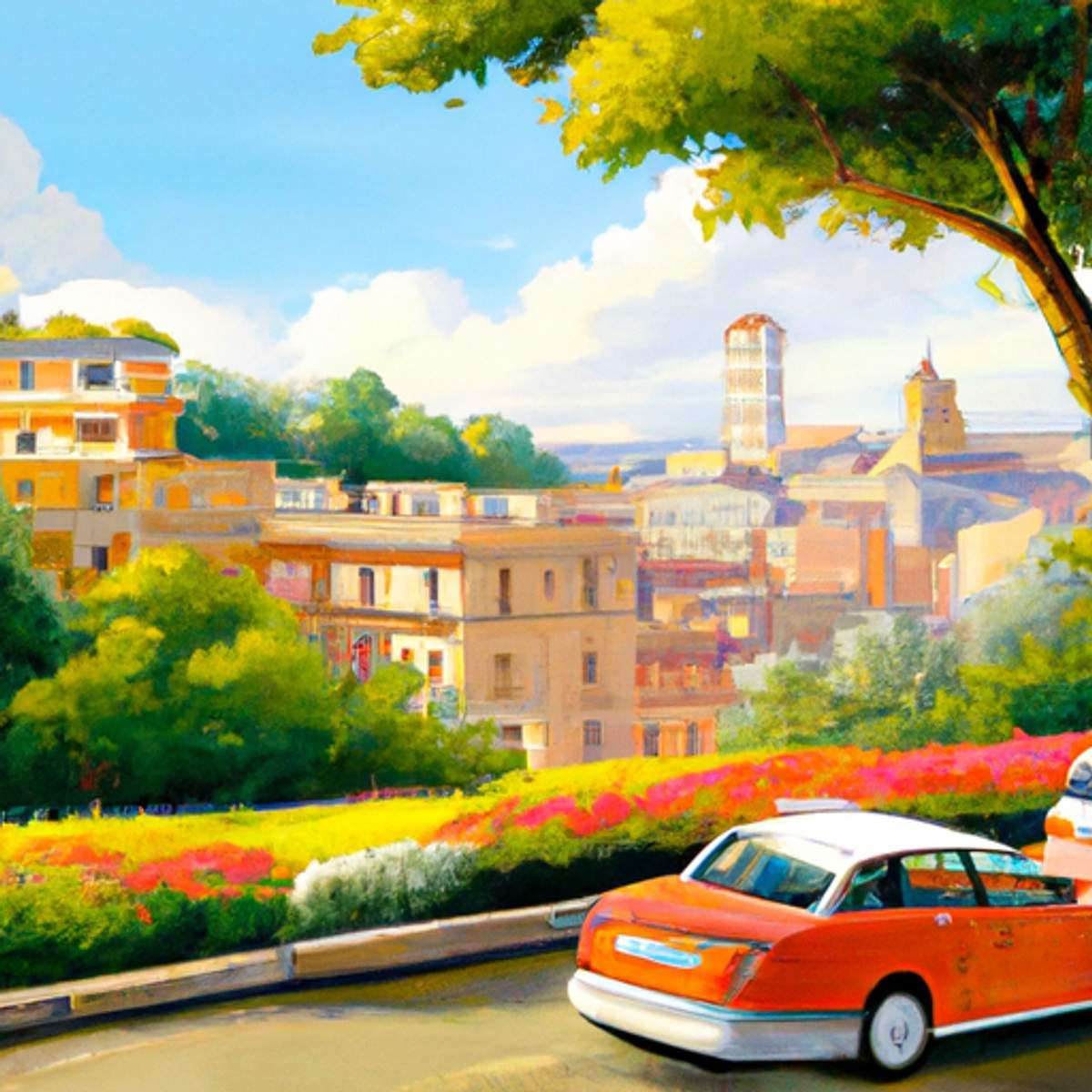Taxipris i Italien