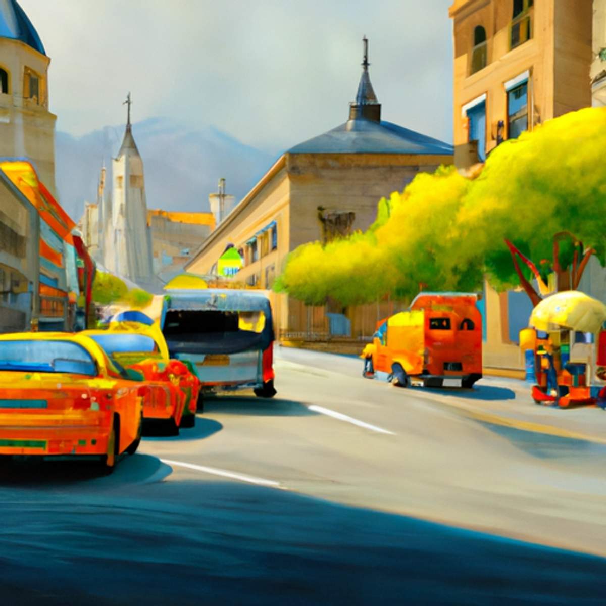 Taxipris i Spanien