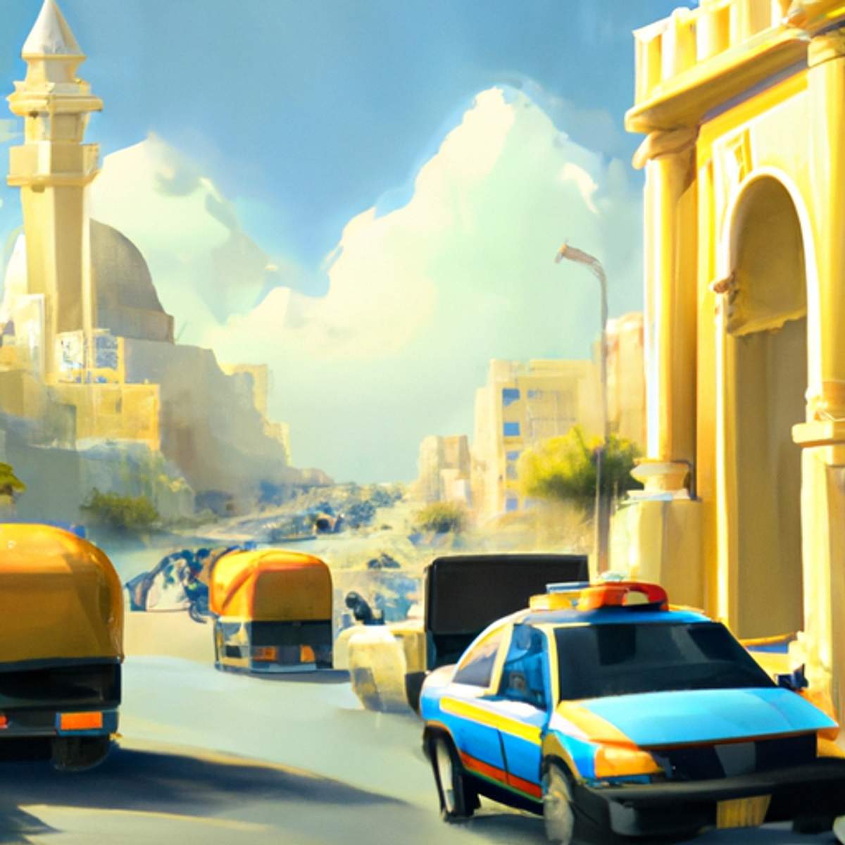 Taxipris i syrien